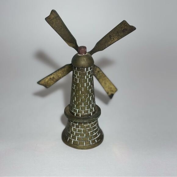 Vintage Brass Windmill Bell - Picture 6 of 7